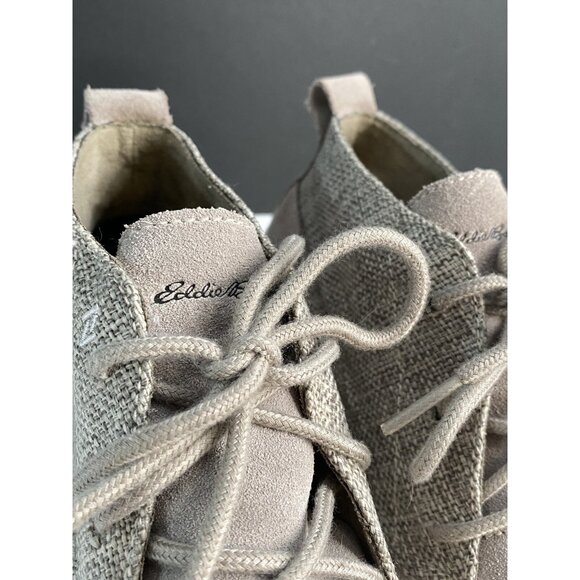 Eddie Bauer Light Gray Suede Transition Chukka Ankle Booties Boots Women’s 8.5 - Picture 7 of 16